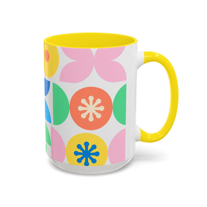 Taza de café colorida (11, 15 oz)