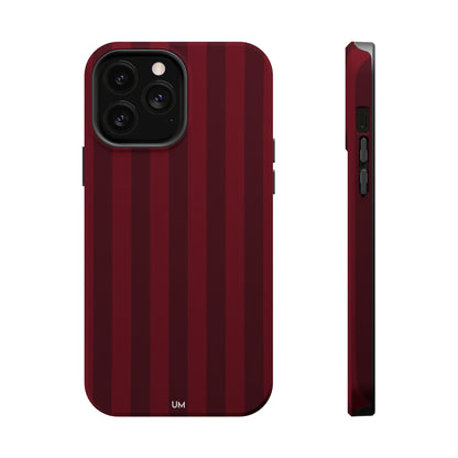 Bordeaux Pinstripe