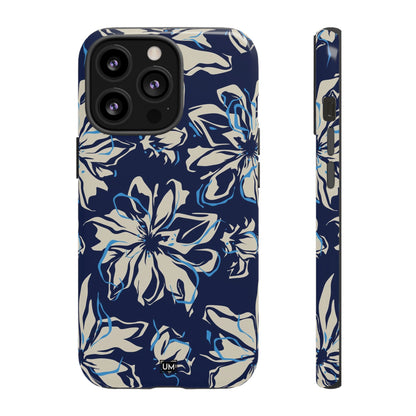 Blue Flor Tough Case