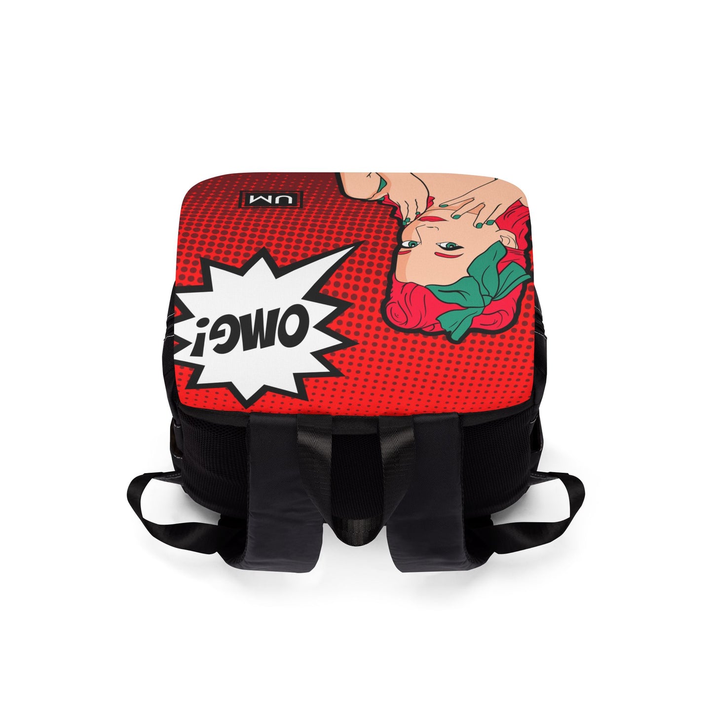 Mochila de hombro informal unisex Pop Girl