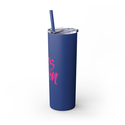 Queen Tumbler with Straw, 20oz