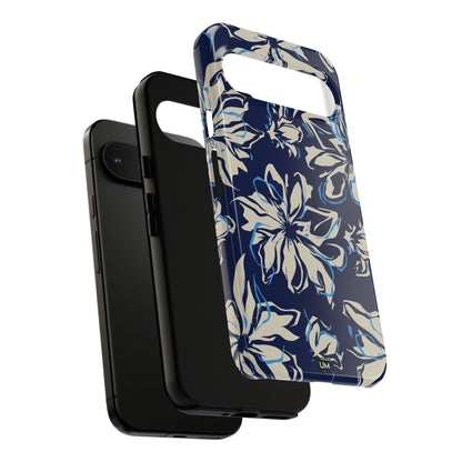Blue Flor Tough Case