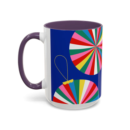 Taza de café navideña moderna (11, 15 oz)