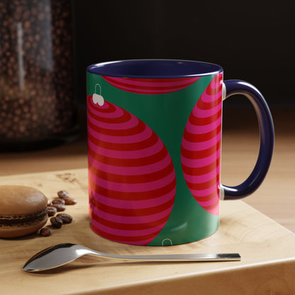 Taza de café navideña moderna (11, 15 oz)