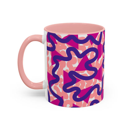 Taza de café abstracta (11, 15 oz)