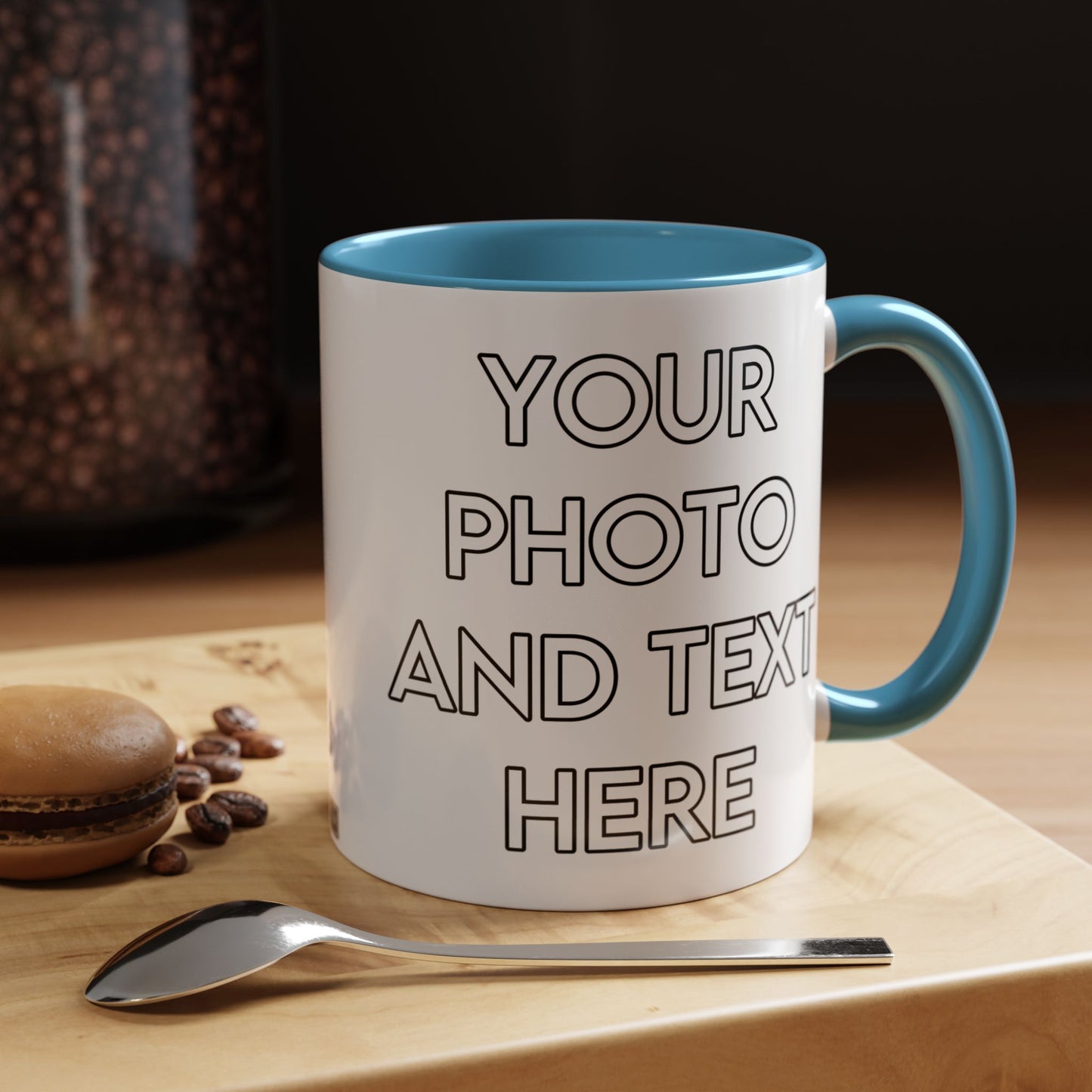 Taza de café personalizada (11, 15 oz)