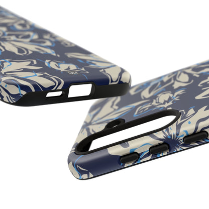 Blue Flor Tough Case