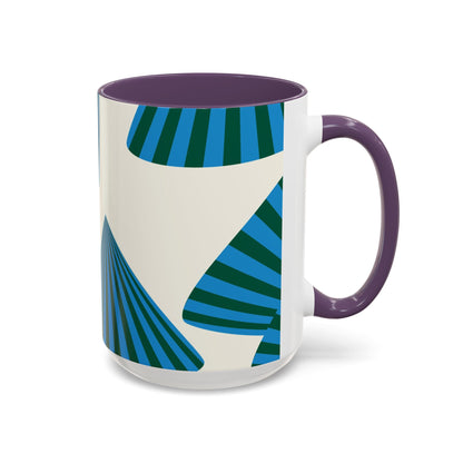 Taza de café navideña moderna (11, 15 oz)