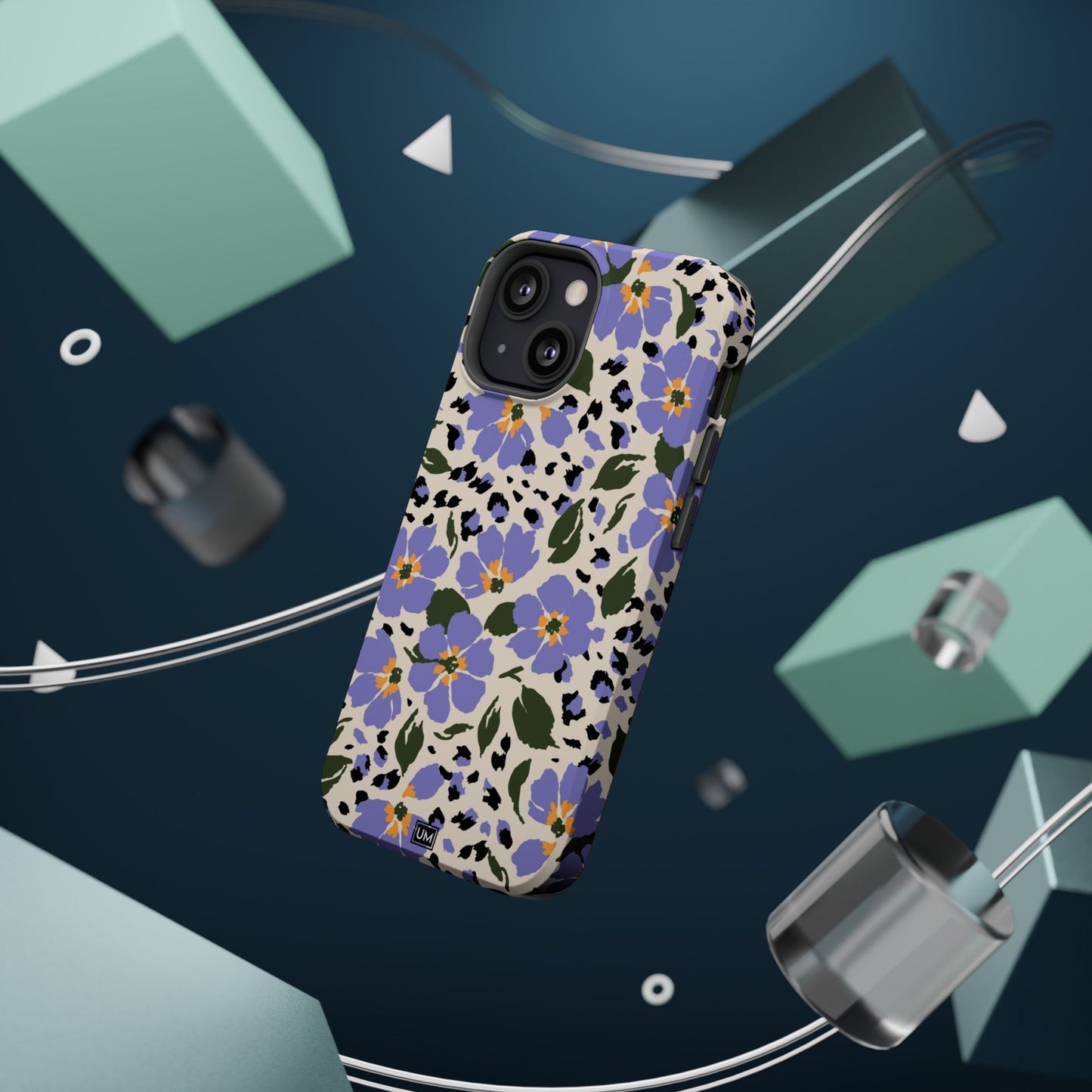 Floral Leopard