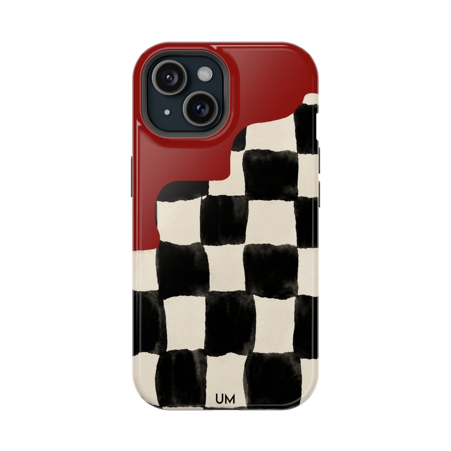 Checkerboard Red
