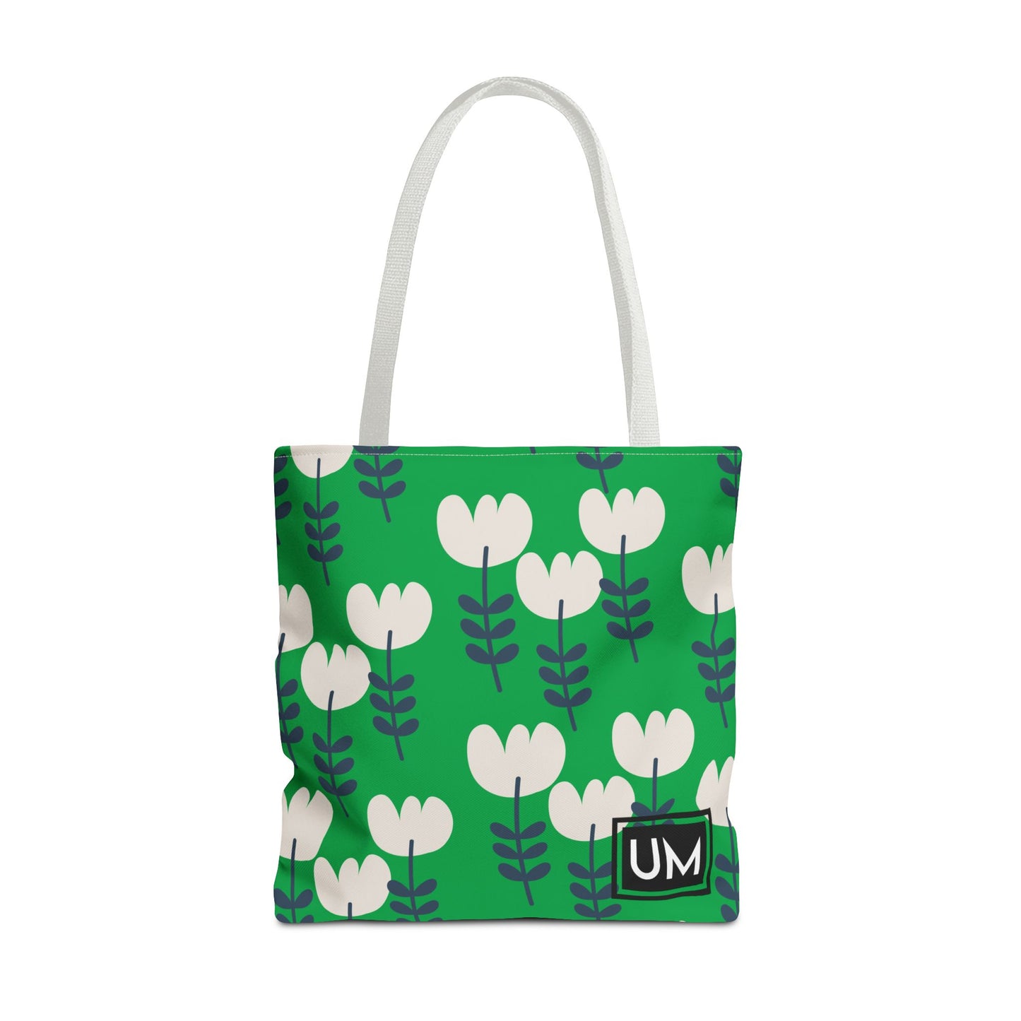 Bolso de mano con estampados florales llamativos (AOP)