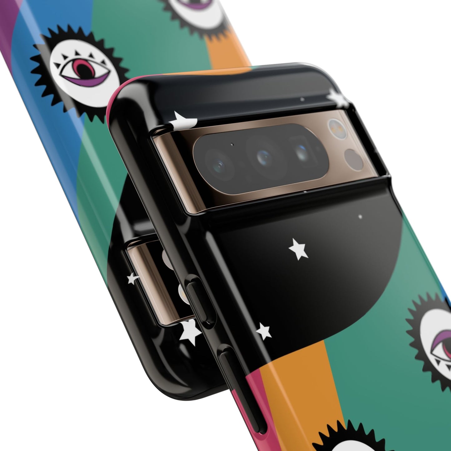 Estuche resistente Arcoiris Eye