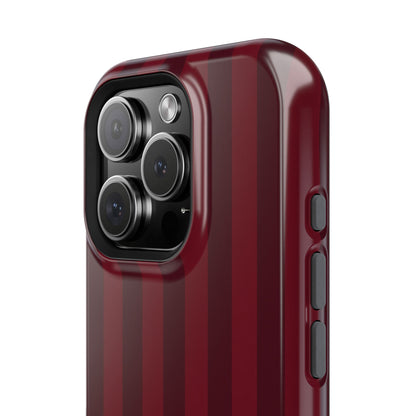 Bordeaux Pinstripe