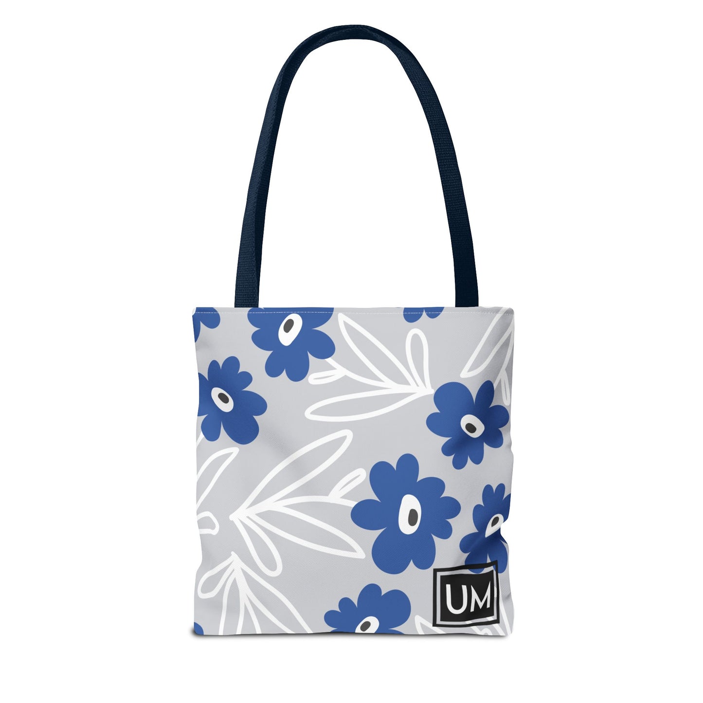 Bolso de mano con estampados florales llamativos (AOP)