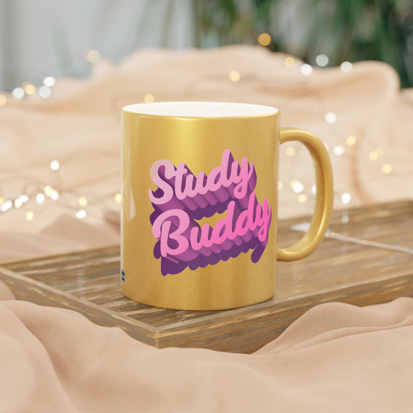 Study Buddy Mug (Silver\Gold)