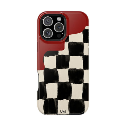 Checkerboard Red