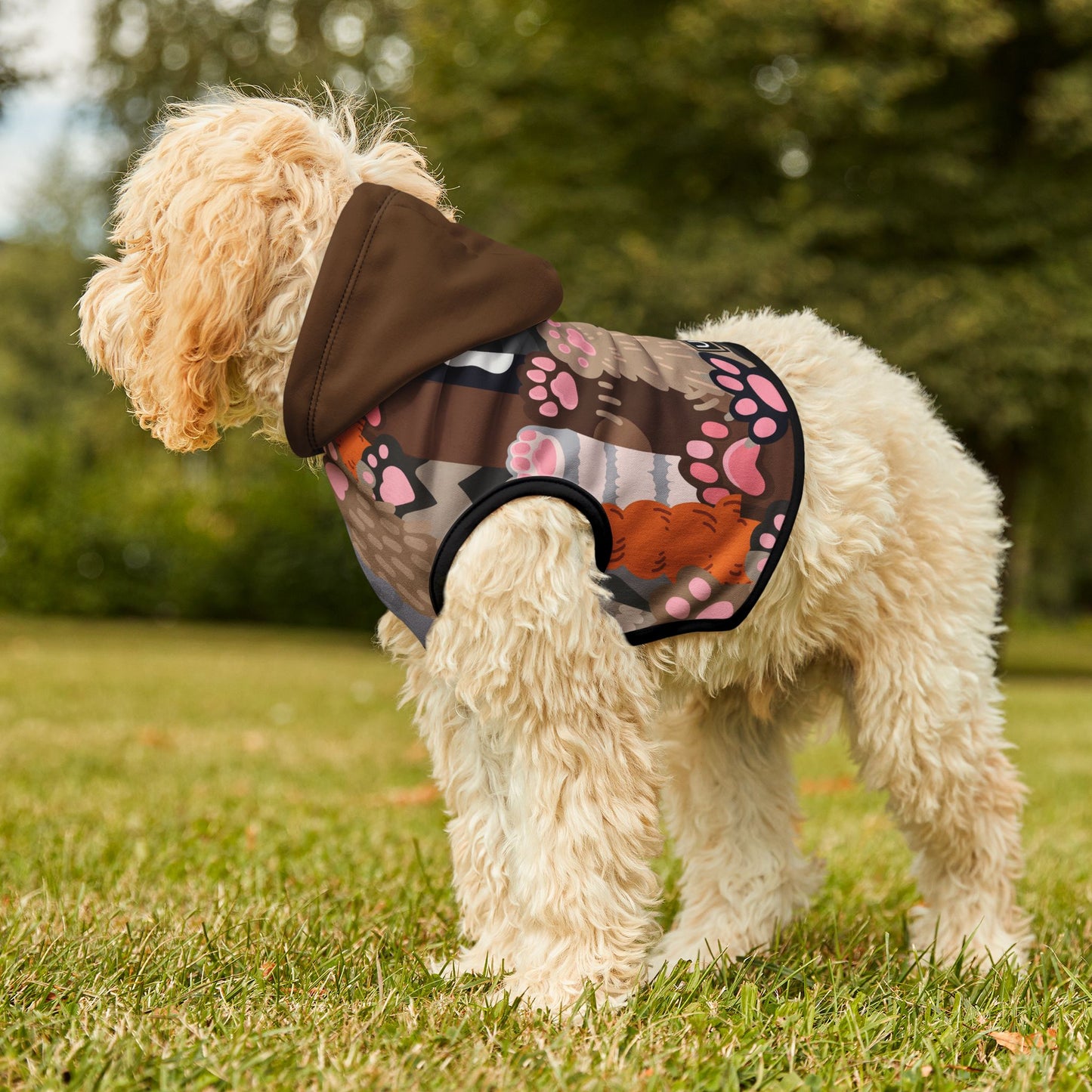 Sudadera con capucha para mascotas de la UM