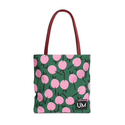 Bolso de mano con estampados florales llamativos (AOP)