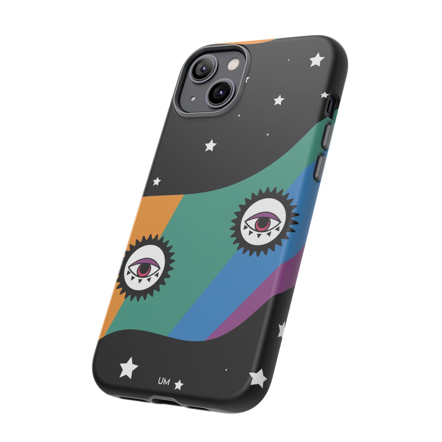 Estuche resistente Arcoiris Eye
