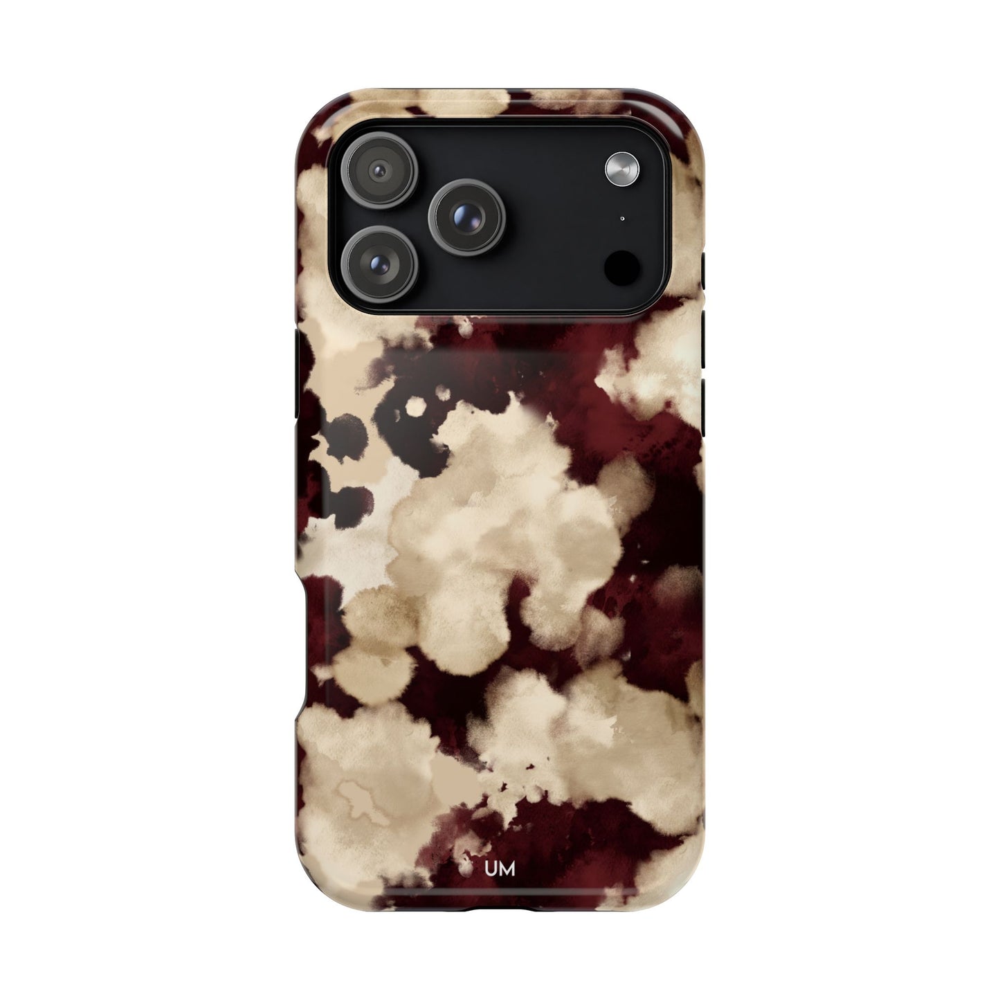 Marbled Burgundy