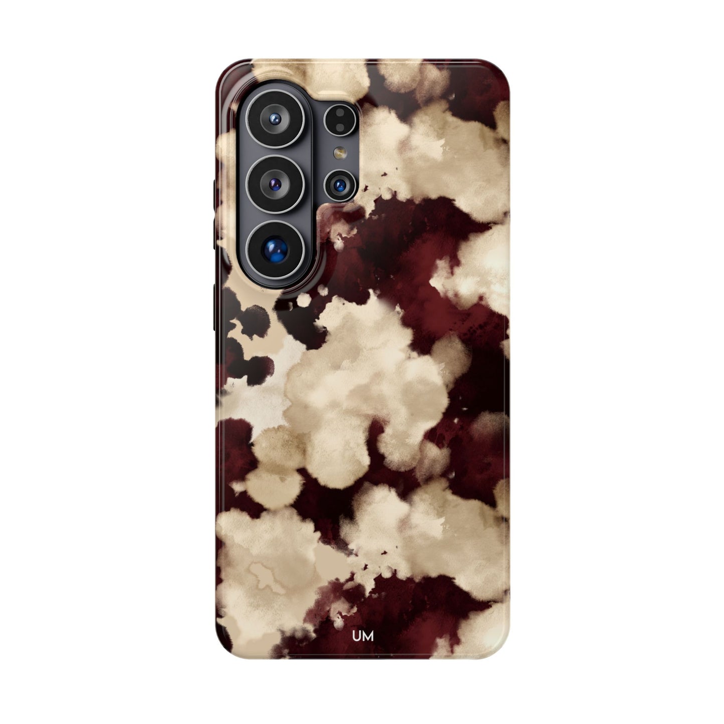 Marbled Burgundy
