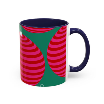 Taza de café navideña moderna (11, 15 oz)