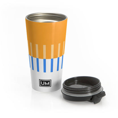 Color Block  Stainless Steel Travel Mug