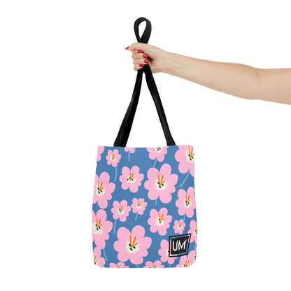 Bolso de mano con estampados florales llamativos (AOP)