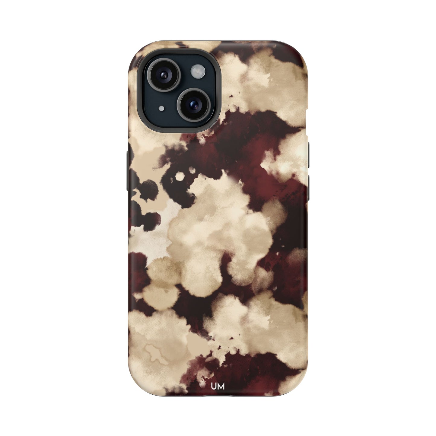 Marbled Burgundy