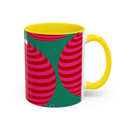 Taza de café navideña moderna (11, 15 oz)