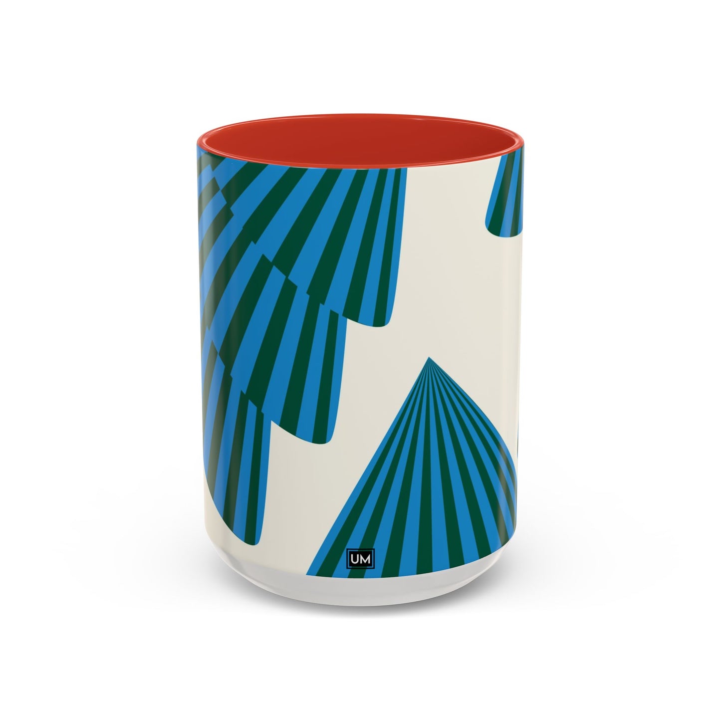 Taza de café navideña moderna (11, 15 oz)