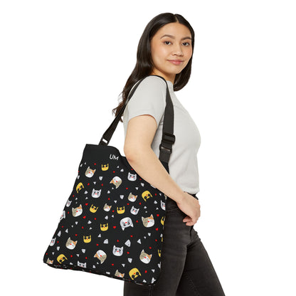 Abstract Adjustable Tote Bag