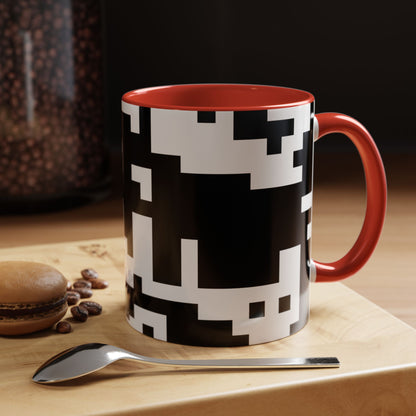 Taza de café abstracta (11, 15 oz)