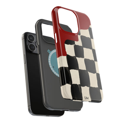 Checkerboard Red