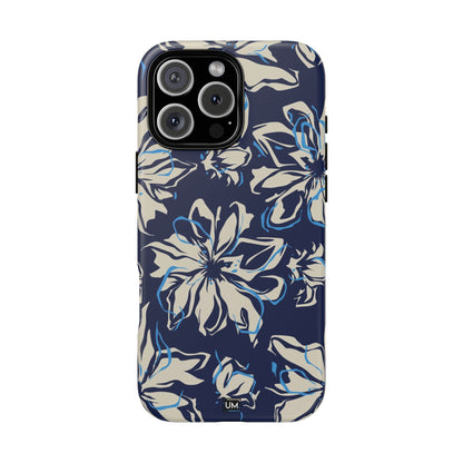 Blue Flor Tough Case