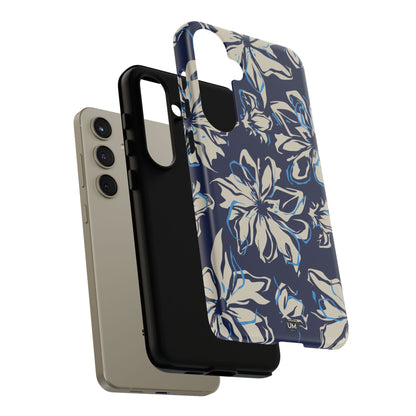 Blue Flor Tough Case