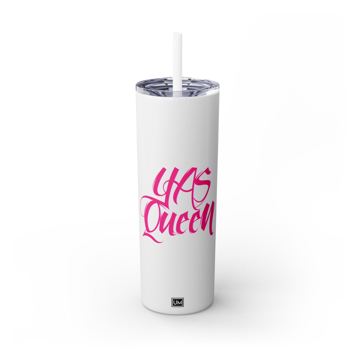 Queen Tumbler with Straw, 20oz