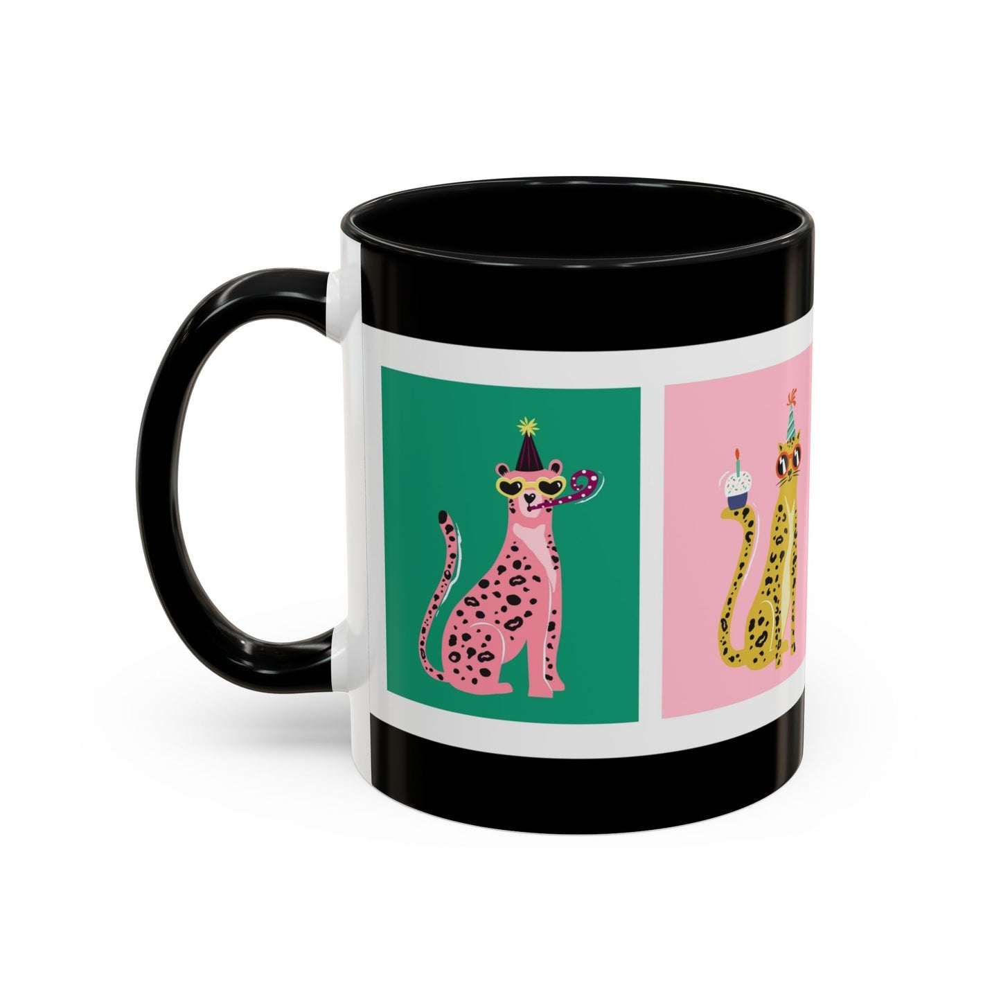 Taza de café con estampado animal (11, 15 oz)