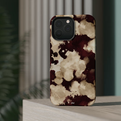 Marbled Burgundy