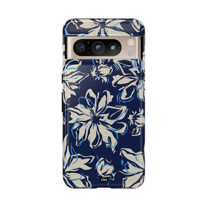 Blue Flor Tough Case