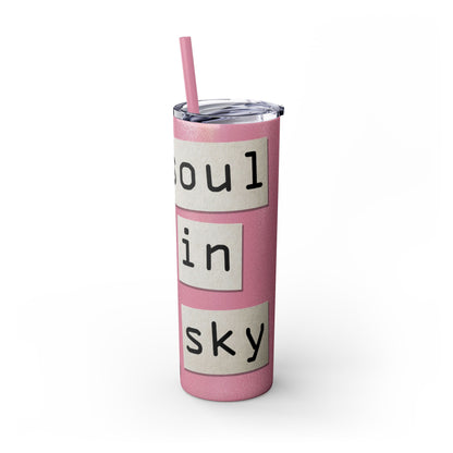 Vaso con pajita Soul in Sky, 20 oz