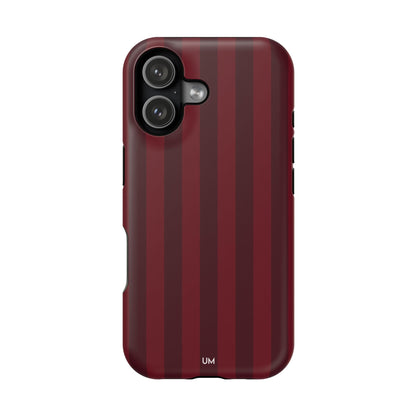 Bordeaux Pinstripe