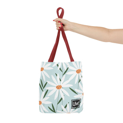 Bolso de mano con estampados florales llamativos (AOP)