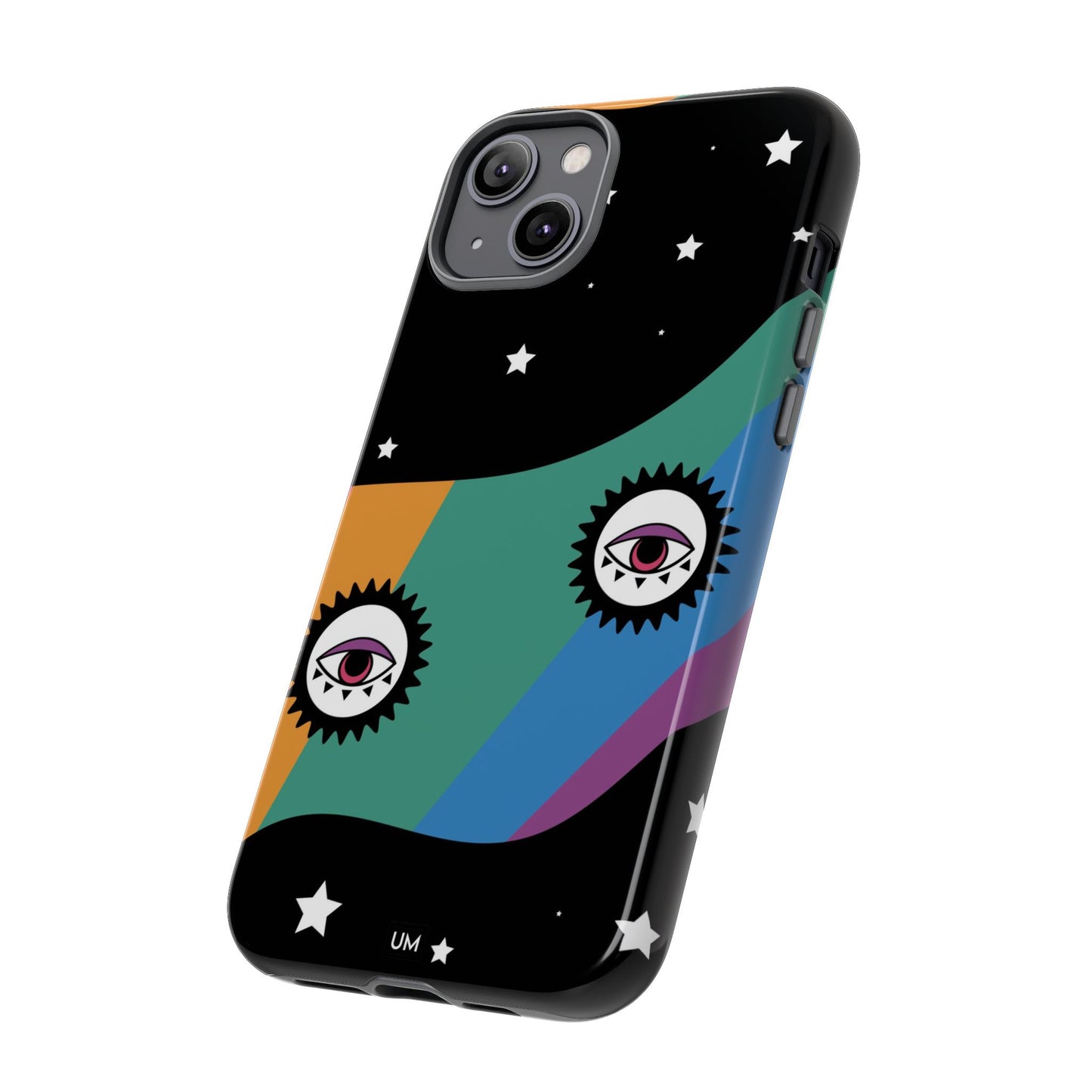 Estuche resistente Arcoiris Eye