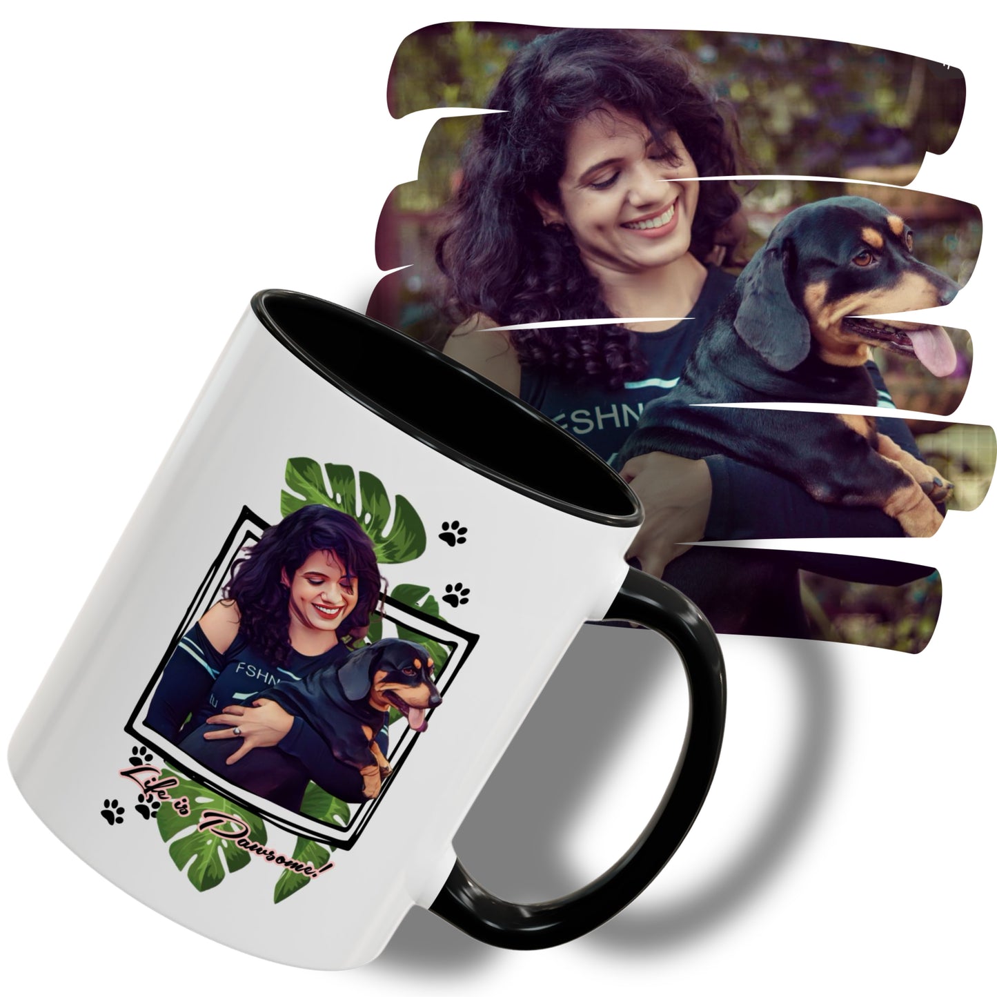 Taza de café personalizada (11, 15 oz)